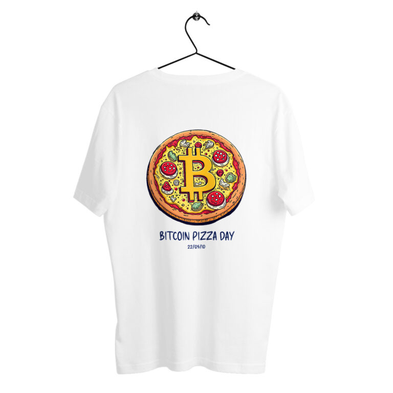T-shirt Bitcoin Pizza Day