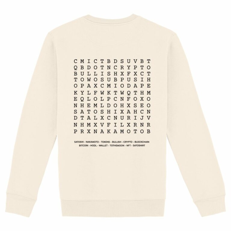 T-shirt Mots Cachés crypto